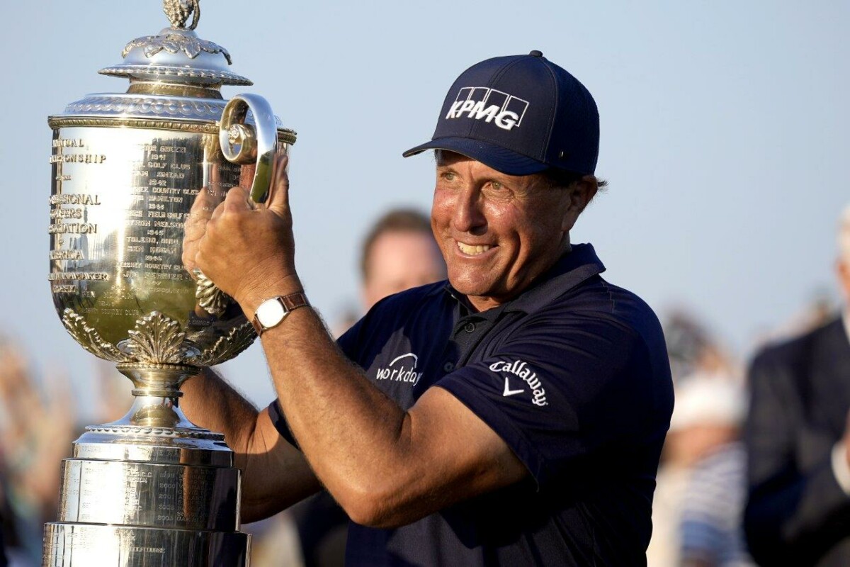 Phil Mickelson vyhrál PGA Championship Foto: ČTK/AP/David J. Phillip