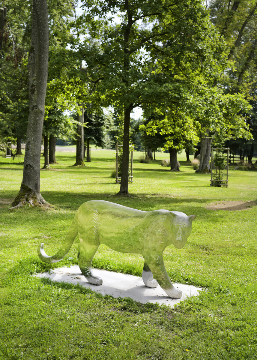 Ocelové zvíře 6, které majitel sochy přejmenoval na Morpheus, soukromá sbírka, foto: Ondřej Polák