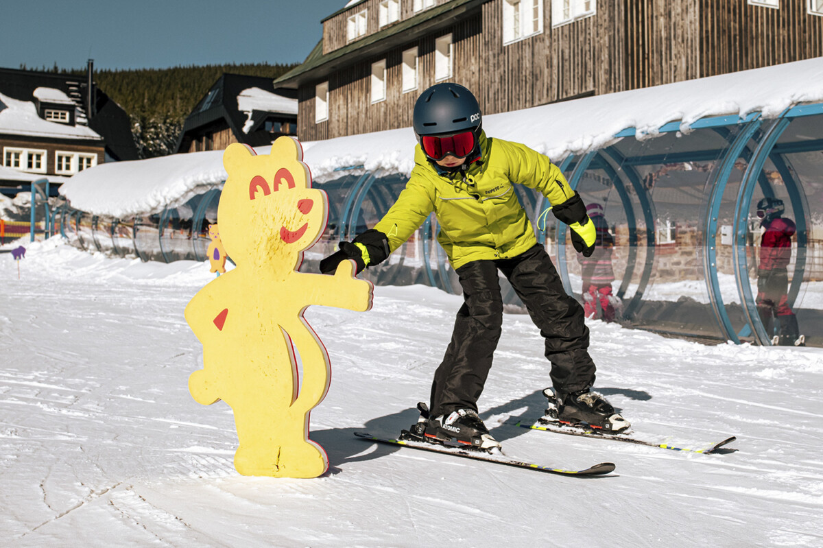 Ski areál Malá Úpa pro děti